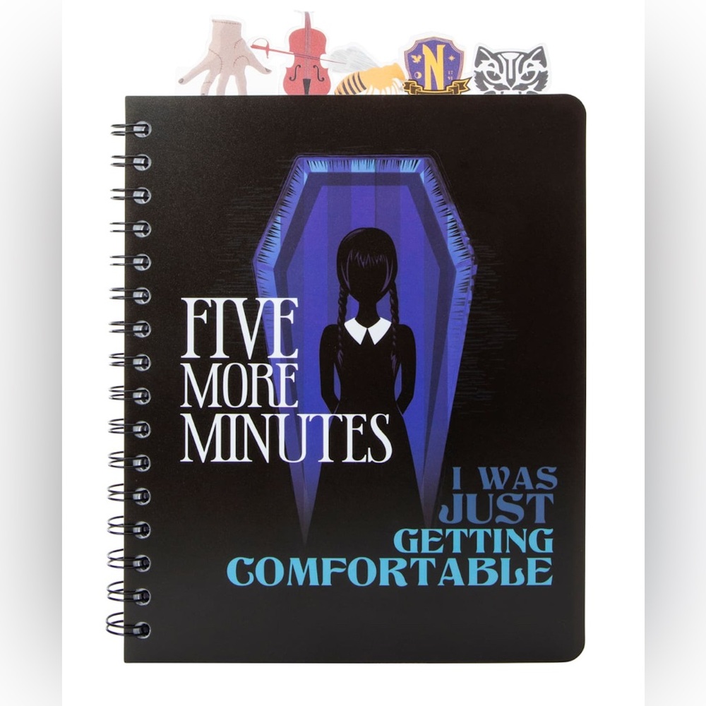 Wednesday Spiral notebook journal